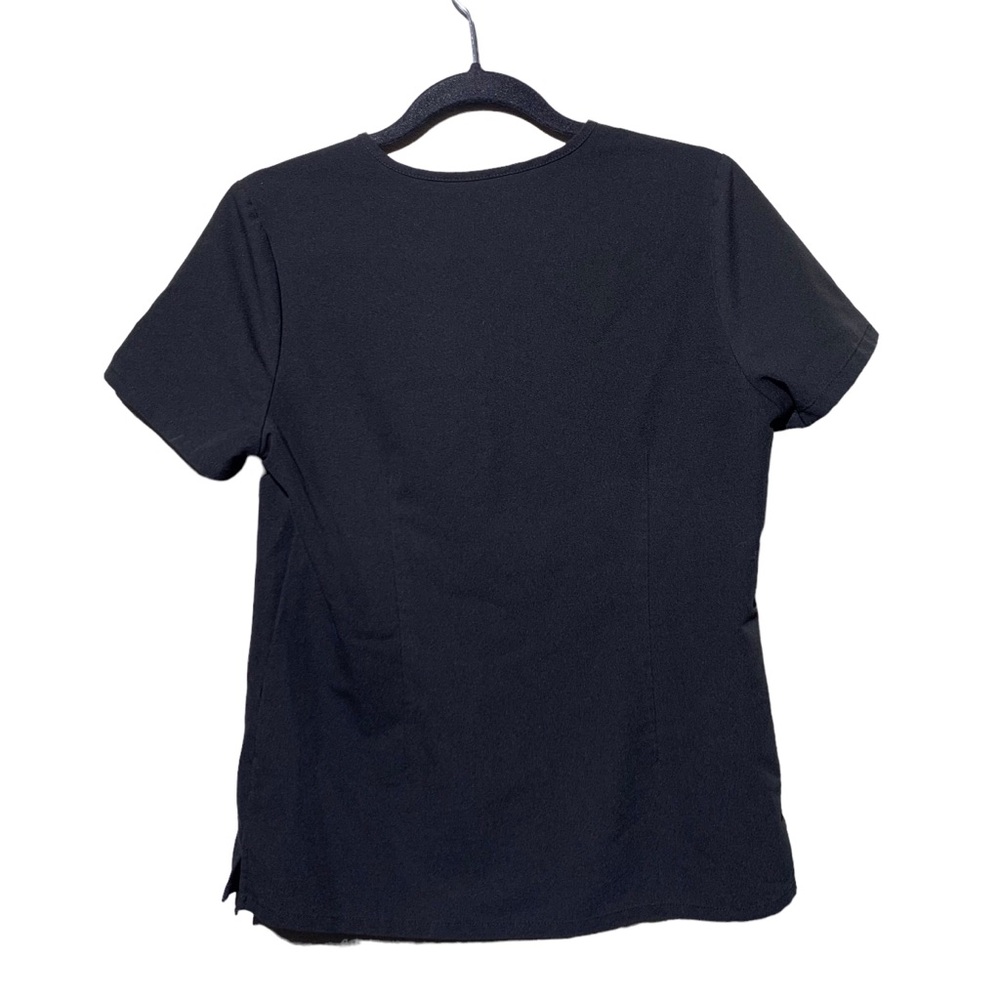 Figs Catarina One Pocket Scrub Top Black - Picture 4 of 5